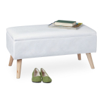 Hoiuruumiga esikupink Relaxdays 10034483_49, hoiuruumiga, 80 &times; 41 &times; 40 cm