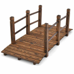 Aia jalak&auml;ijate sild, k&auml;sipuuga, 59 &times; 26,5 &times; 21,5 tolli