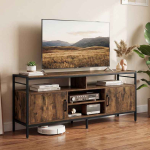 TV-alus, 2 kappi ja 4 riiulit, Pruun, 147 &times; 63,5 &times; 35 cm