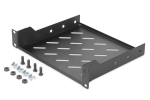 Fikseeritud riiul Digitus DN-10-TRAY-2-B, 1U, Must
