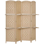 Ruumijagaja Aosom 830-813V00ND, 4 osa, 2 riiulit, 160 &times; 170 &times; 1,6 cm