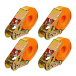 Koormakinnitusrihmad Relaxdays 10050901_1431, 4 tk, 5 m, 4,5 &times; 500 cm