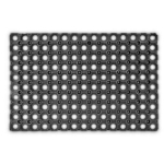 Uksematt Relaxdays 10013939.0, Must, 60 &times; 40 cm