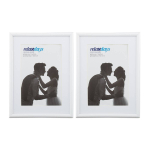 Fotoraamide komplekt Relaxdays 10026952_49, 2 tk, 21 &times; 16 &times; 2 cm
