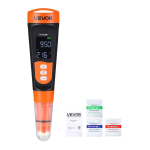 pH-meeter VEVOR PH06, 40 &times; 40 &times; 185 mm