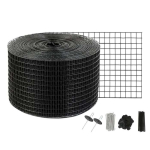 P&auml;ikesepaneeliga linnukaitse, 12,7 mm traatv&otilde;rk, PVC kate, 20x3048 cm, alumiiniumist kinnitusdetailidega (100 tk)