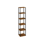 Vabalt seisev riiul VASAGLE, 5 tasandit, 38 &times; 173,4 &times; 23,8 cm