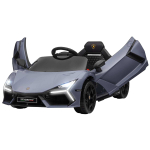 Laste elektriauto Aiyaplay 105x60x40cm, tumehall/must v&auml;rv