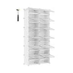 Jalan&otilde;ude riiul 32x124.4x124.6cm., valge