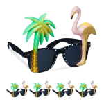 Karnevaliprillide komplekt Relaxdays, 5 tk, 12 &times; 16 &times; 15,5 cm