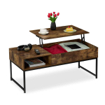 Hoiuruumiga diivanilaud Relaxdays 10049653_491, 110 &times; 45 &times; 50 cm