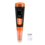 TDS-veemeeter VEVOR A6, TDS ja EC, 40 &times; 40 &times; 183,5 mm