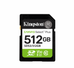 SD-m&auml;lukaart Kingston Canvas Select Plus, 512 GB