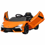Laste elektriauto Aiyaplay 105x60x40cm, oranži/musta v&auml;rvi