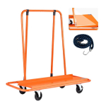 Terasest kipsplaadik&auml;ru, 816 kg, oranž, kinnitusrihmaga