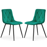 S&ouml;&ouml;gitoa toolid MILO, 2 tk komplekt, Roheline, 45,5 &times; 87 &times; 43,5 cm