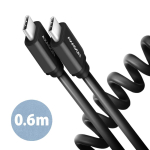 USB-C&ndash;USB-C kaabel AXAGON BUCM-CM10TB, USB Type-C&ndash;USB Type C