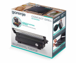 Multifunktsionaalne grill Gorenje GCG2000M, Avatud ja suletud grill