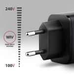 Sein laadija AXAGON ACU-PQ67, USB-A + USB-C, 67 W