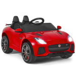 Laste elektriauto 107,5x66x50cm, punase/mustana v&auml;rvitud
