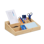 Kirjutusvahendite organiseerija 9x33x21 cm., helepruuni v&auml;rvi