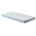 Mini l&otilde;hestatud plastmassist vibratsioonivastane matt, 960x460x74 mm, kuni 181 kg, soojuspumpadele ja v&auml;liskliimaseadmetele