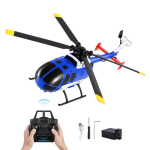 RC helikopter 4 propelleriga, 2,4 GHz, 6-teljeline g&uuml;roskoop, LED, 4-kanaliline juhtimine