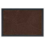 Uksematt Relaxdays 10054049_9467, 1 tk, Pruun/must, 60 &times; 40 &times; 1 cm