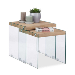 Kohvilaudade komplekt Relaxdays 10023134, 2 tk