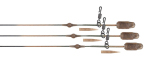 Rakendus Fox Edges Camo Heli-Clip Rigs, 50 lb Leadcore, 3 tk