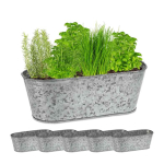 Taimepottide komplekt Relaxdays 10037396.0, 6 tk, 20,5 &times; 11 &times; 13,5 cm