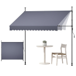 K&auml;sitsi varikatus VEVOR SDA300120-S, reguleeritav k&otilde;rgus, 300 &times; 110&ndash;150 &times; 210&ndash;310 cm