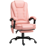 Kontoritool 67x67x121cm, roosa/must v&auml;rv