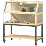 N&auml;riliste puur PawHut 87x43x101cm, heledat pruun/halli v&auml;rvi