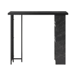 Baarilaud 120x50x105cm., musta v&auml;rvi