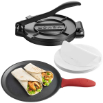 Malmist 8-tolline tortilla- ja rotipress k&auml;epideme ja p&auml;rgamentpaberiga