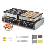 Elektriline roostevabast terasest poffertjes pann, 1800 W, 50 tk.