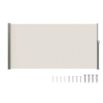 Sisset&otilde;mmatav k&uuml;lgmine varikatus, 180g pol&uuml;ester, veekindel, beež, 71x138"