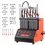 K&uuml;tusepihustite puhasti ja tester VEVOR VT180, 6 silindrit, 37 &times; 37 &times; 40,5 cm