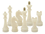 Dekoratiivsete malenukkude komplekt QUARZY, 8 tk, &Oslash; 4,4 &times; 9,2 cm; &Oslash; 4,3 &times; 13,3 cm; &Oslash; 5 &times; 16 cm; &Oslash; 4,5 &times; 10,3 cm