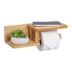 Tualettpaberihoidja Relaxdays 10050298.0, 2 riiulit, 31 &times; 9 &times; 12,5 cm
