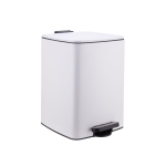 Pedaaliga k&ouml;&ouml;gipr&uuml;gikast Relaxdays, 20 l, Valge, 29 &times; 40 &times; 34 cm