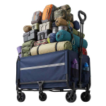 Turismik&auml;ru Relaxdays, kokkupandav, umbes 120 l, umbes 150 kg, 50 &times; 97 &times; 76 cm
