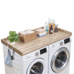 Pesumasina pealis VEVOR DX0202-C240330S-02, Tammepuu, 137 &times; 6,9 &times; 69,9 cm