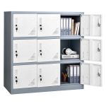 Metallkapp VEVOR W124P2507012-1, 9 ust, Hall, 90 &times; 94 &times; 45 cm