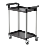 Universaalne plastk&auml;ru 136 kg, 2-astmeline, 360&deg; rattad
