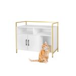 Kassi tualettruumi kapp Relaxdays 10052201_613, 2 ust, 2 avatud sektsiooni, 90 &times; 74 &times; 45 cm