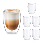 Latte macchiato klaasid Relaxdays, 6 tk