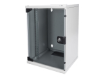 Seinale paigaldatav korpus Digitus DN-10-09U, 254 mm (10 tolli), Hall, 31,2 &times; 30 cm