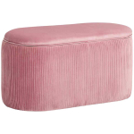 Pehme pink hoiukastiga Homcom 81x40x41cm, roosa v&auml;rv